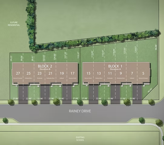 Luther’s Landing community site plan